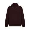 W75 Quarter Zip Sweatshirt Maroon colour image